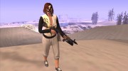 Skin HD Female GTA Online v1 для GTA San Andreas миниатюра 18