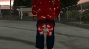 Новогодние штаны для GTA San Andreas миниатюра 2