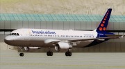 Airbus A320-200 Brussels Airlines para GTA San Andreas miniatura 3