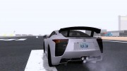 Lexus LFA Nürburgring Performance Package 2011 for GTA San Andreas miniature 3