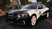Dodge Charger RT Max Police 2011 [ELS] для GTA 4 миниатюра 1