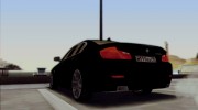 BMW 550i F10 для GTA San Andreas миниатюра 2