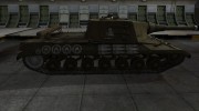 Зоны пробития контурные для Объект 268 для World Of Tanks миниатюра 5