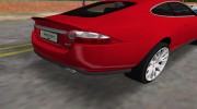 Jaguar XKR S для GTA Vice City миниатюра 4