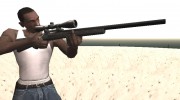 Новая снайперская винтовка для GTA San Andreas миниатюра 1
