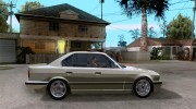 BMW E34 540i для GTA San Andreas миниатюра 5