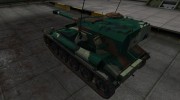 Французкий синеватый скин для AMX 12t для World Of Tanks миниатюра 3