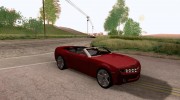 Chevrolet Camaro Convertible 2007 для GTA San Andreas миниатюра 5