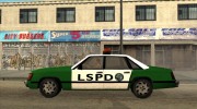 LSPD Police Car для GTA San Andreas миниатюра 4