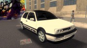 Volkswagen Golf 3 ABT VR6 Turbo Syncro para GTA 3 miniatura 2