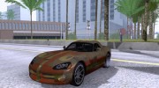 Dodge Viper SRT10 Impostor Tuning для GTA San Andreas миниатюра 10