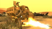MRAP Buffel from CoD Black Ops 2 для GTA San Andreas миниатюра 7