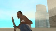 Gladius Knife для GTA San Andreas миниатюра 3