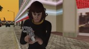 Skin HD Custom Girl (GTA Online DLC) для GTA San Andreas миниатюра 10