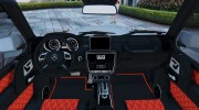 Mercedes-Benz G65 AMG v2.0 для GTA 5 миниатюра 10