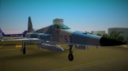 Us Air Force (Northrop F5f Skimmer) for GTA Vice City miniature 2