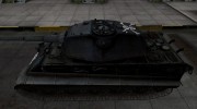Темная шкурка PzKpfw VIB Tiger II для World Of Tanks миниатюра 2