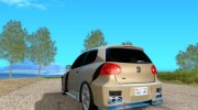 Volkswagen Golf GTI Sport tuned para GTA San Andreas miniatura 3