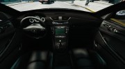 Mercedes-Benz CLS 63 AMG для GTA 4 миниатюра 7