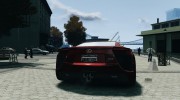 Lexus LFA v1.0 для GTA 4 миниатюра 4
