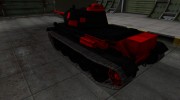 Черно-красные зоны пробития Т-43 для World Of Tanks миниатюра 3