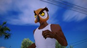 Owl mask (GTA V Online) para GTA San Andreas miniatura 1
