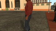 Vitos Red Renegade Jacket from Mafia II para GTA San Andreas miniatura 3