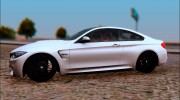 BMW M4 GTS High Quality for GTA San Andreas miniature 2