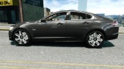 Jaguar XFR для GTA 4 миниатюра 2