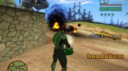 GreenLantern GatlingGun From Injustice Gods Among Us para GTA San Andreas miniatura 3