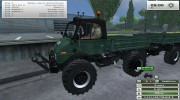 Unimog U 84 406 Series и Trailer v 1.1 Forest для Farming Simulator 2013 миниатюра 2