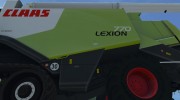 Claas Lexion 770 TT for Farming Simulator 2015 miniature 12