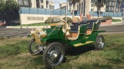 Ford T 1910 Passenger Open Touring Car for GTA 5 miniature 4