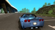 Corvette z06 для GTA San Andreas миниатюра 3