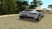 Aston Martin One 77 for GTA Vice City miniature 5