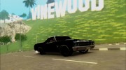 Chevrolet El Camino SS Green Hornet для GTA San Andreas миниатюра 1