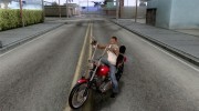 Harley Davidson softail Skin 1 для GTA San Andreas миниатюра 1