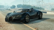 Bugatti Veyron Vitesse v2.5.1 для GTA 5 миниатюра 2