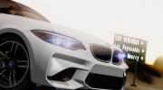 2017 BMW M2 для GTA San Andreas миниатюра 3