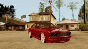 BMW M5 E28 Lowred for GTA San Andreas miniature 1