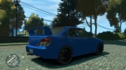 Subaru Impreza WRX STI para GTA 4 miniatura 3