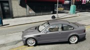 BMW M3 e46 v1.1 для GTA 4 миниатюра 2
