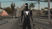 Spider Man Black Suit для GTA San Andreas миниатюра 1