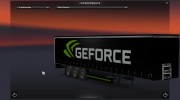 Nvidia GeForce trailer для Euro Truck Simulator 2 миниатюра 4