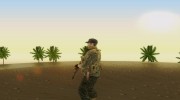 COD BO USA Soldier Ubase para GTA San Andreas miniatura 2
