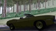 Plymouth Cuda Ragtop 70 for GTA San Andreas miniature 4