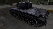 Темный скин для T23 для World Of Tanks миниатюра 3