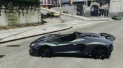 Lamborghini Aventador J 2012 v1.2 для GTA 4 миниатюра 2