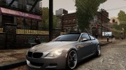 BMW M6 Coupe E63 2010 для GTA 4 миниатюра 1
