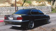 BMW 750iL E38 1.0 para GTA 5 miniatura 2